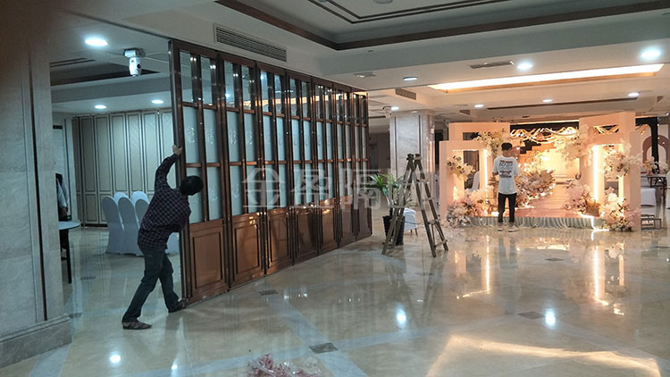 泊寧酒店－宴會(huì)廳活動(dòng)隔斷